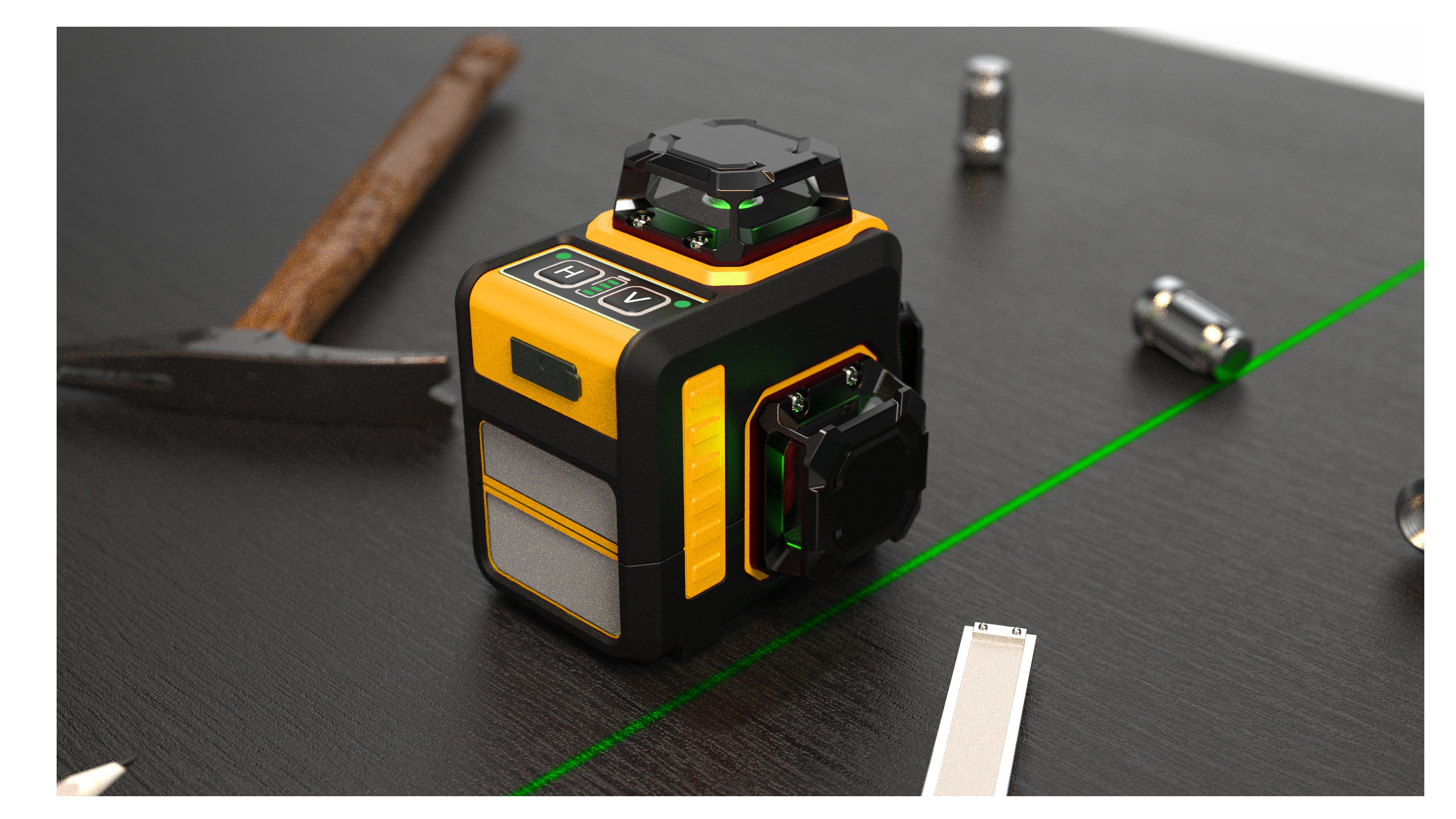 3D Mini Pocket Laser Level LD-3FG